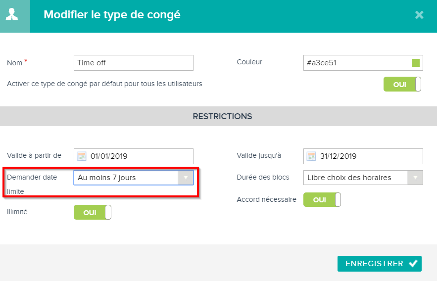image: demander date limite